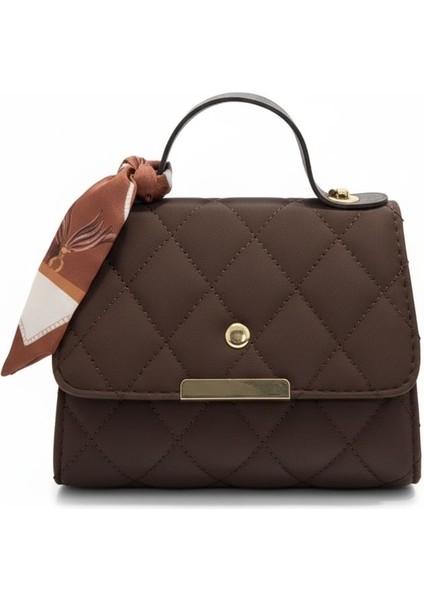 Kahve Kadın Çanta Zincir Askılı Küçük Boy fiyatları