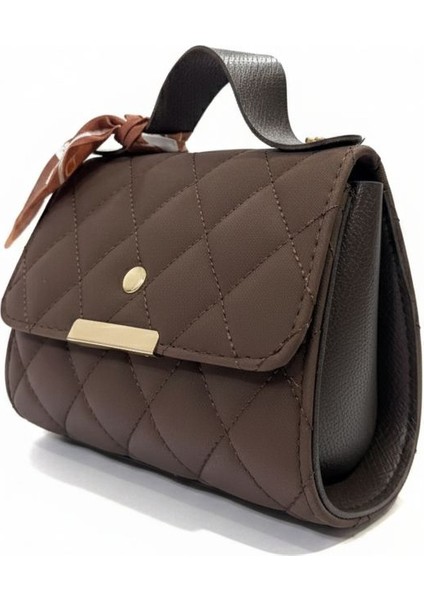 Kahve Kadın Çanta Zincir Askılı Küçük Boy modelleri