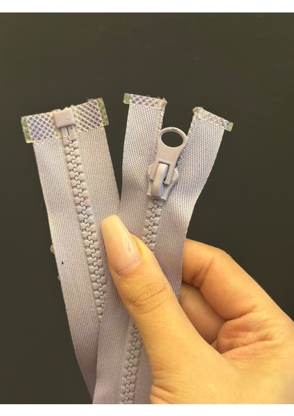 42X3 cm Lila Renk Dişli Fermuar fiyatları