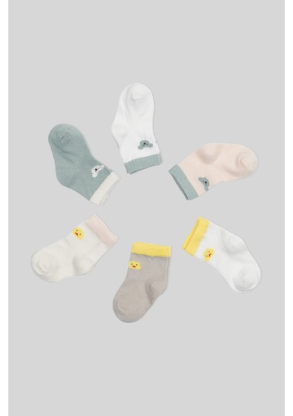 4 Çift Newborn Anti-Bakteriyal Yeni Doğan ve Bebek Çorabı 0-6 Ay fiyatları