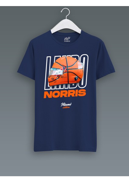 Lando Norris Miami Helmet T-Shirt