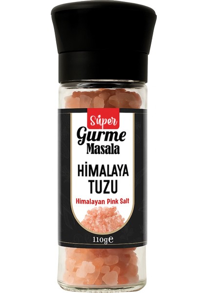 Pembe Himalaya Tuzu 110 G -Değirmen Kapaklı (Pink Himalayan Salt)