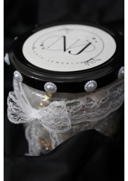 Large Gümüş Takı Kavanozu fırsatları