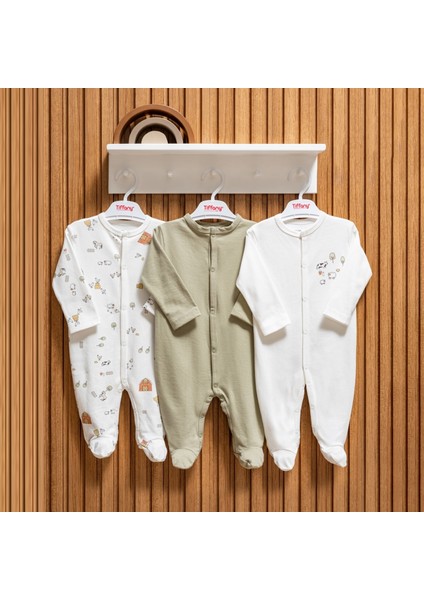 Farm Village Theme 3'lü Patikli Tulum 51040