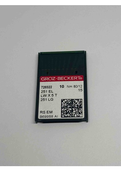 Paça Baskı Iğnesi