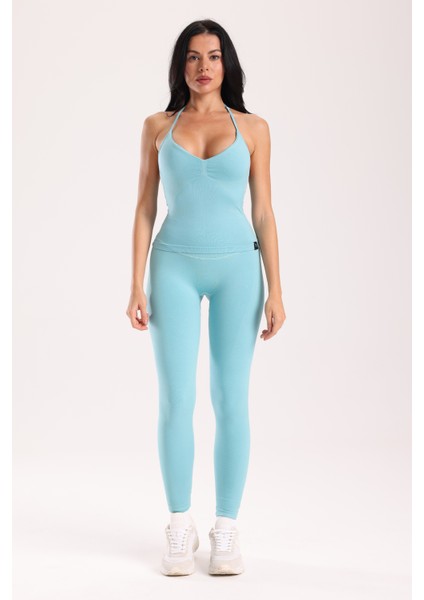 Vistara Spor Sütyeni Askılı Sırt Detaylı Toparlayıcı Büstiyer Bra