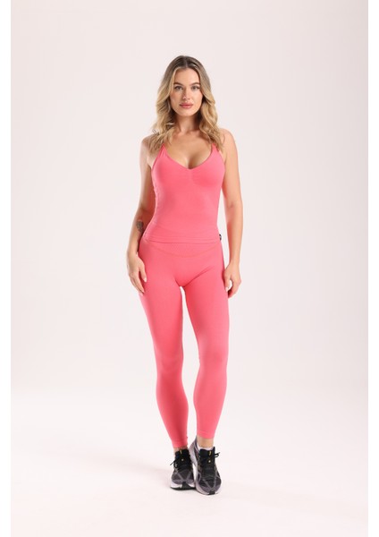 Vistara Spor Sütyeni Askılı Sırt Detaylı Toparlayıcı Büstiyer Bra