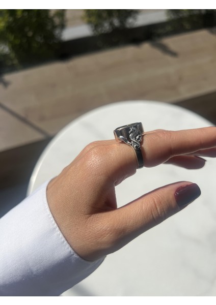 El Işi Tasarım Denizatı Labradorit Taşlı Yüzük fiyatları