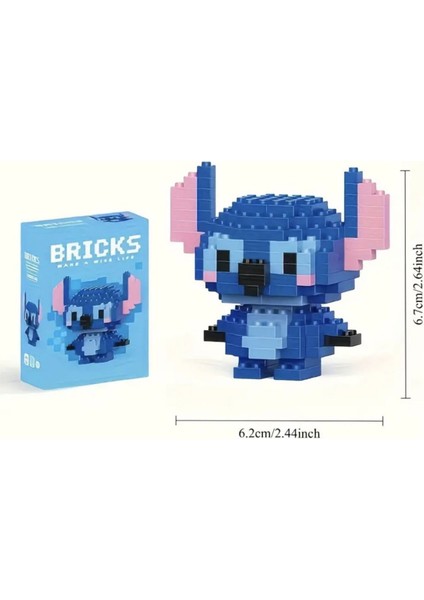 Stitch Figür 3D Yapboz | Sevimli Karakter Puzzle | Çocuk ve Yetişkin Eğlence Oyuncağı modelleri