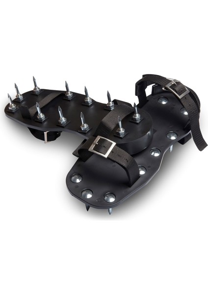 Epoksi Çivili Çim Havalandırma Ayakkabısı 35 mm Dişli | Bilek ve Topuk Kayışlı | Çift