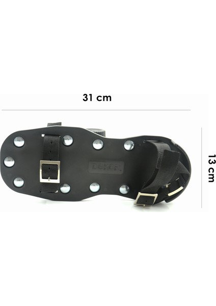 Epoksi Çivili Çim Havalandırma Ayakkabısı 35 mm Dişli | Bilek ve Topuk Kayışlı | Çift fiyatları