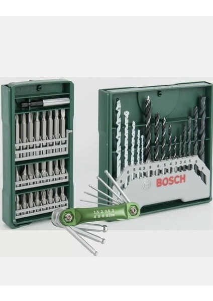 Easyımpact 18V-40 Akülü Vidalama (Tek) Batarya 2 Ah, Bosch 41 Parça Allen Takımı ve Tornavida modelleri