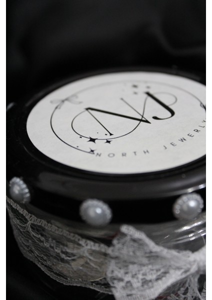 Small Gümüş Takı Kavanozu