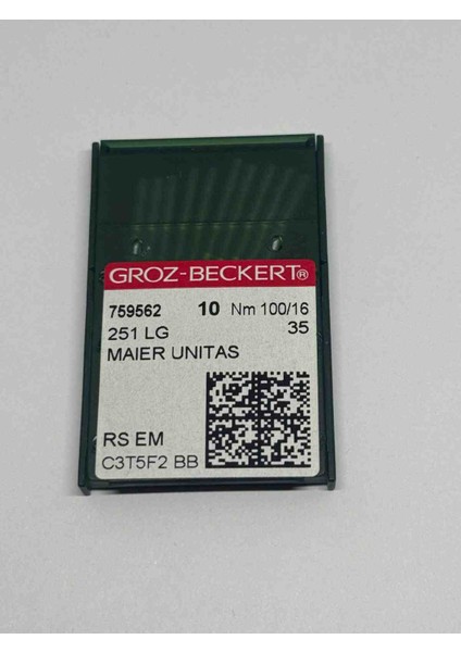 Paça Baskı Iğnesi