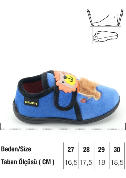 Kışlık Cırtlı Ayarlanabilir Rahat Iç Taban Erkek Çocuk Panduf Ayakkabı fiyatları