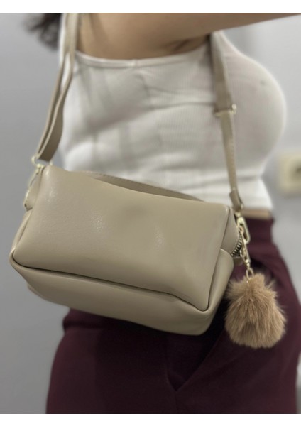 Ponpon Vizon Cilt Çanta fırsatları