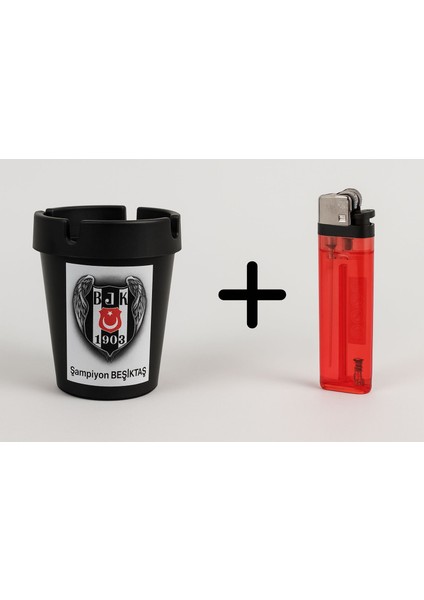 Beşiktaşlı Küllük Çakmak Hediyeli