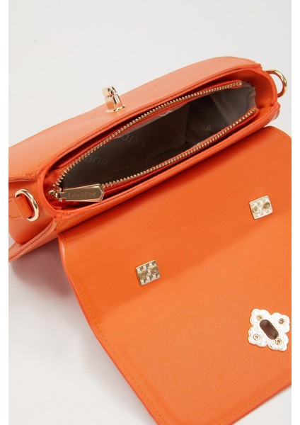 Turuncu Kadın El ve Omuz Çantası 930179 fırsatları