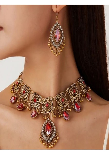 Düğün, Kına Için Orta Doğu Bohem Tarzı Set