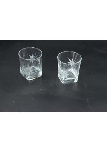 Kesme Rüzgargülü Desenli Kahveyanı Su Bardağı fiyatları