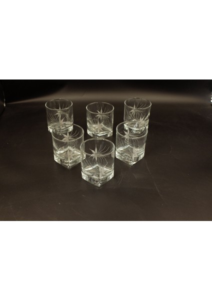 Kesme Rüzgargülü Desenli Kahveyanı Su Bardağı fırsatları