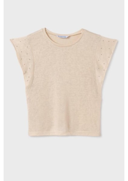 Kız Çocuk 10-16 Yaş Triko Bluz 6019 Bej fiyatları