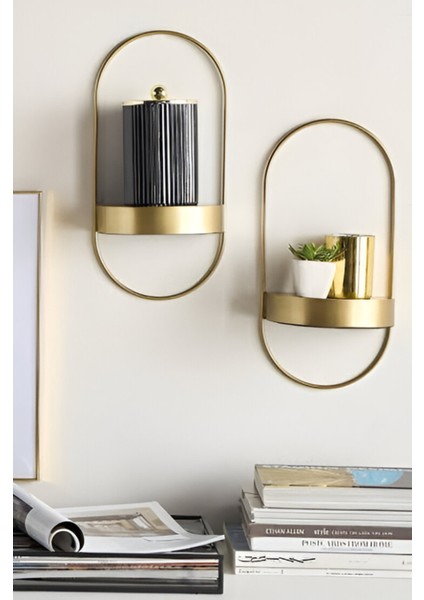 Chakra Roma ( - Gold - ) Full Çelik - Roma Rakamlı - (Pilli Led) - Modern Dekoratif Duvar Saati