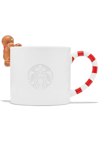 Starbucks® Gingerbread Figürlü Kupa - Beyaz - 355 ml - 11174813