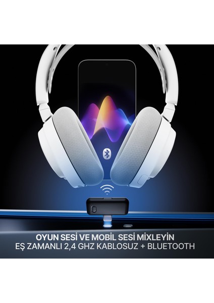 Arctis Nova 7 Gen 2 Wireless Oyun Kulaklığı - Beyaz fırsatları