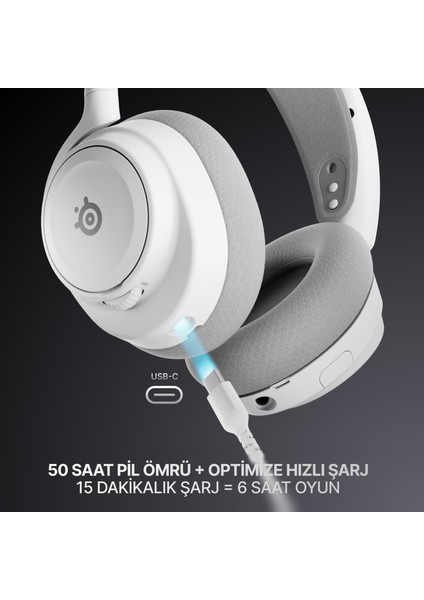 Arctis Nova 7 Gen 2 Wireless Oyun Kulaklığı - Beyaz indirimleri