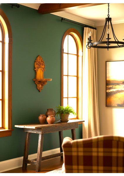 Ahşap Oyma Otantik Kavukluk Papatya Model Büyük Boy