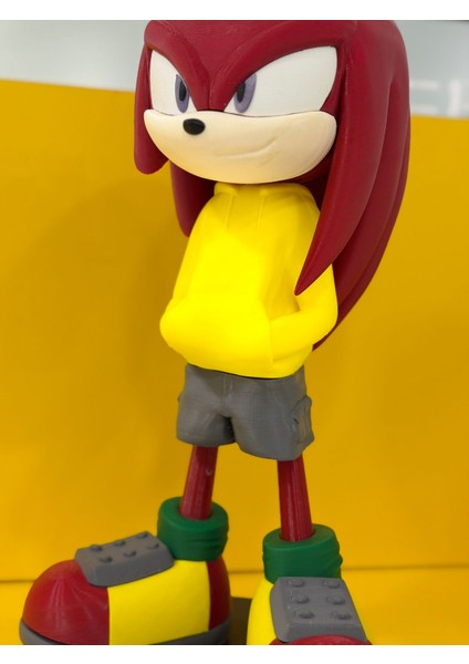Knuckles Animasyon Film Karakter Figürü 47CM