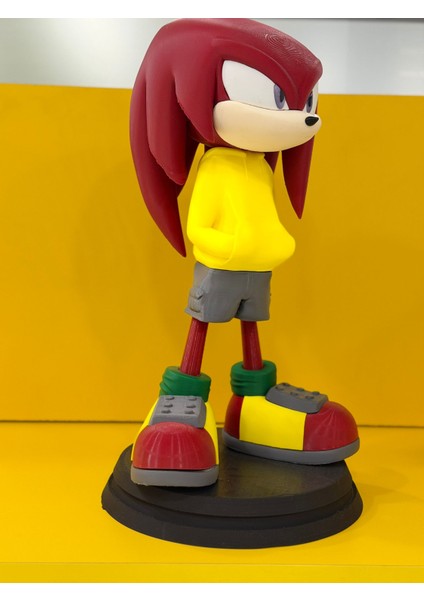 Knuckles Animasyon Film Karakter Figürü 47CM fiyatları