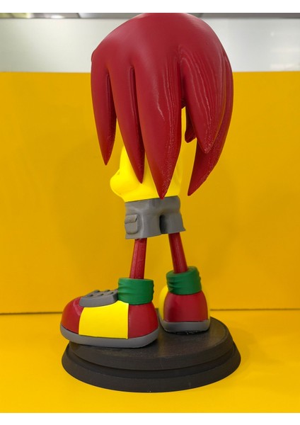Knuckles Animasyon Film Karakter Figürü 47CM modelleri
