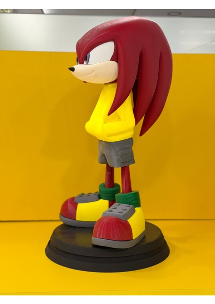 Knuckles Animasyon Film Karakter Figürü 47CM fırsatları