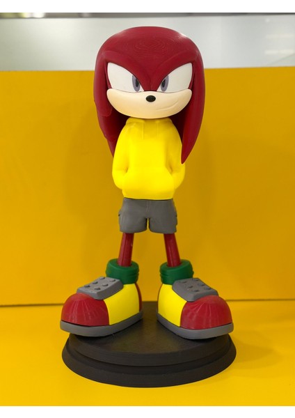 Knuckles Animasyon Film Karakter Figürü 47CM indirimleri