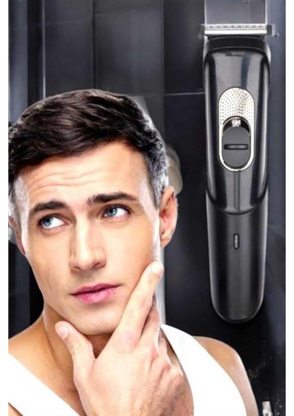 Saç Sakal Vücut Şarjlı Kablosuz Tıraş Makinesi Profesyonel Paslanmaz Çelik - M130R818-K06130 fırsatları