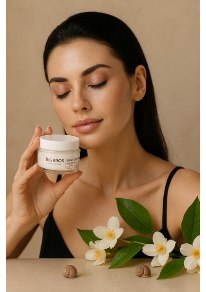 🐌 Big Bros Salyangoz Kremi – Salyangoz Özlü Cilt Yenileyici ve Nemlendirici Krem (50 Ml)