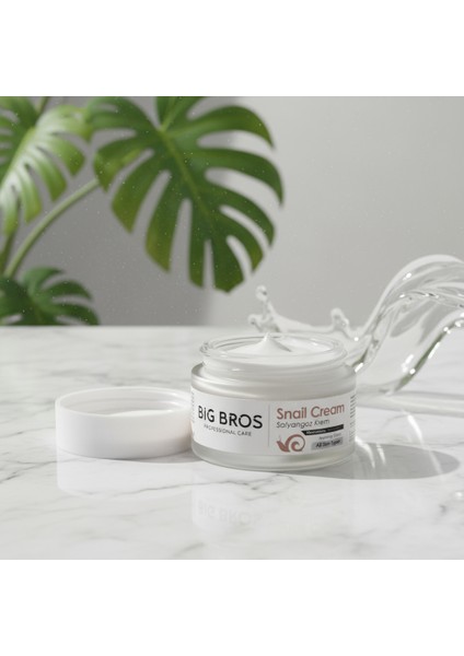 🐌 Big Bros Salyangoz Kremi – Salyangoz Özlü Cilt Yenileyici ve Nemlendirici Krem (50 Ml)