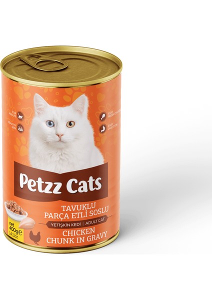 Tavuk Etli Yetişkin Kedi Konservesi