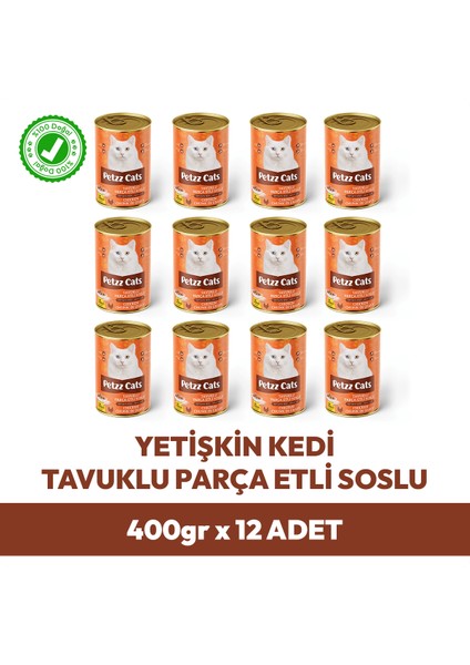 Tavuk Etli Yetişkin Kedi Konservesi indirimleri