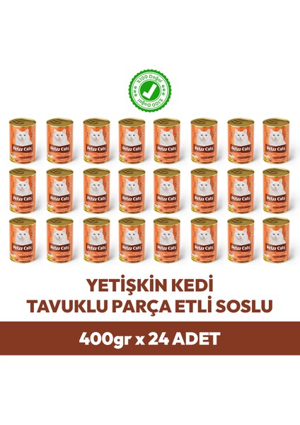 Tavuk Etli Yetişkin Kedi Konservesi