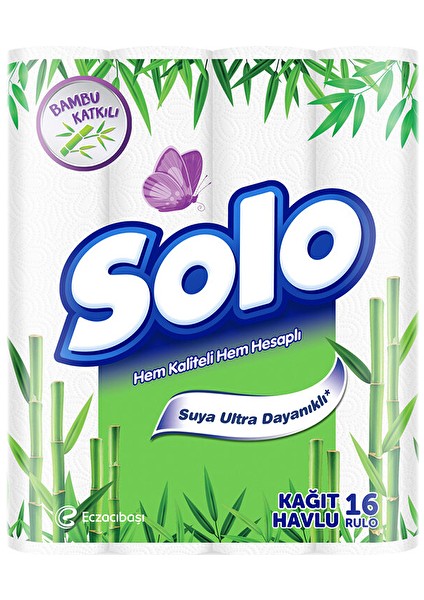 4 Adet Solo Kağıt Havlu 16'lı