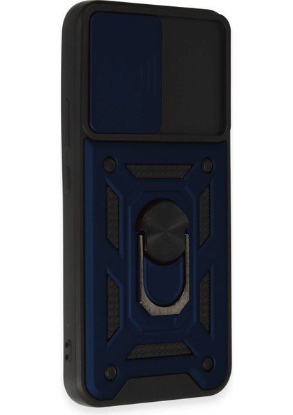 Samsung Galaxy A34 5g Kılıf Pars Lens Yüzüklü Silikon - Lacivert - MRS4685-6316 fiyatları