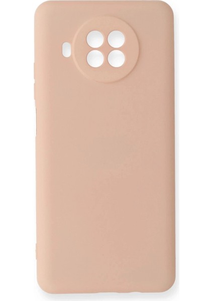 Xiaomi Mi 10T Lite Kılıf Nano Içi Kadife Silikon - Pudra (K95)