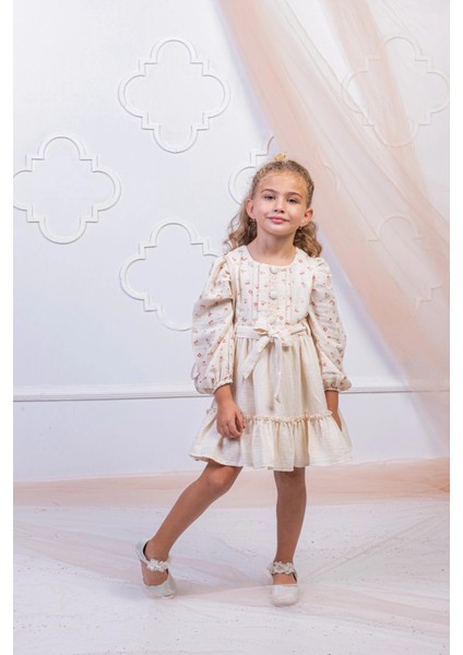 Kız Çocuk Fırfırlı Elbise fiyatları