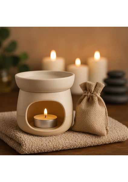 Imroz Krem/bej Buhurdanlık