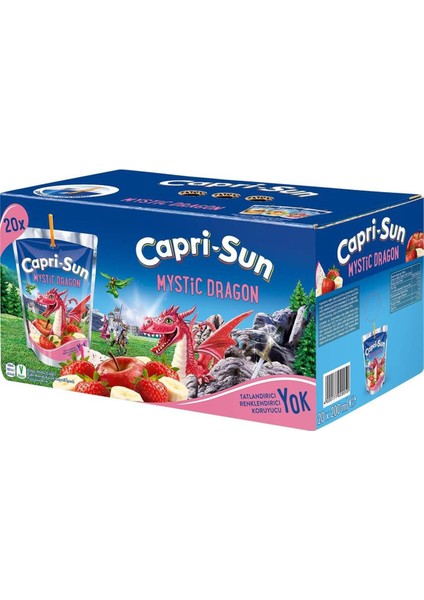 Capri-Sun Mystic Dragon Karışık Meyveli Içecek 20 x 200 ml