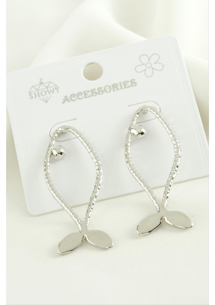 Balık Trend Metal Küpe