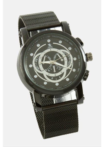 Hasır Metal Kayışlı Erkek Kol Saati